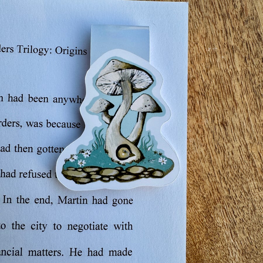 Magnetic Bookmarks Mushroom 