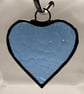 Stained glass small heart, BLUE variations - Image 7
