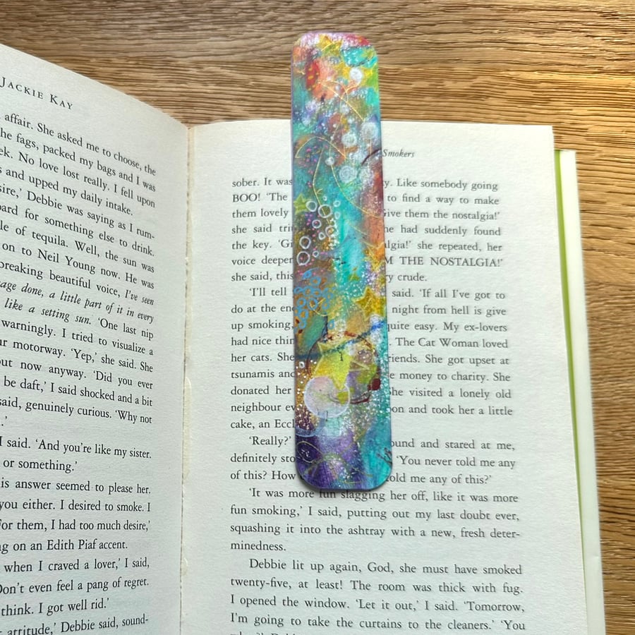 Cosmic Swirl Bookmark