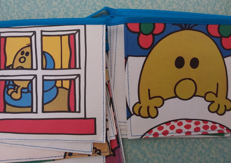 Book bunting - Mr Quiet