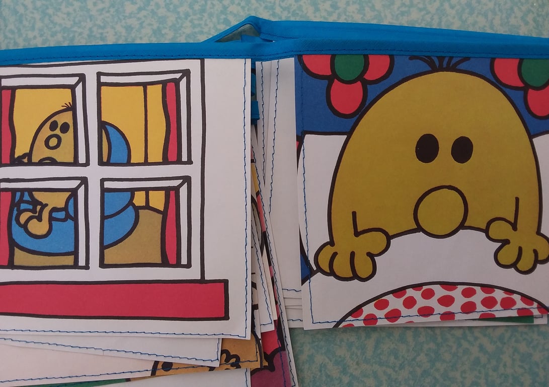 Book bunting - Mr Quiet