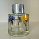 Pressed flower reed diffuser 