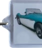 Austin Healey 3000 1959 - Keyring with 50x35mm Insert - Car Enthusiast - Image 1