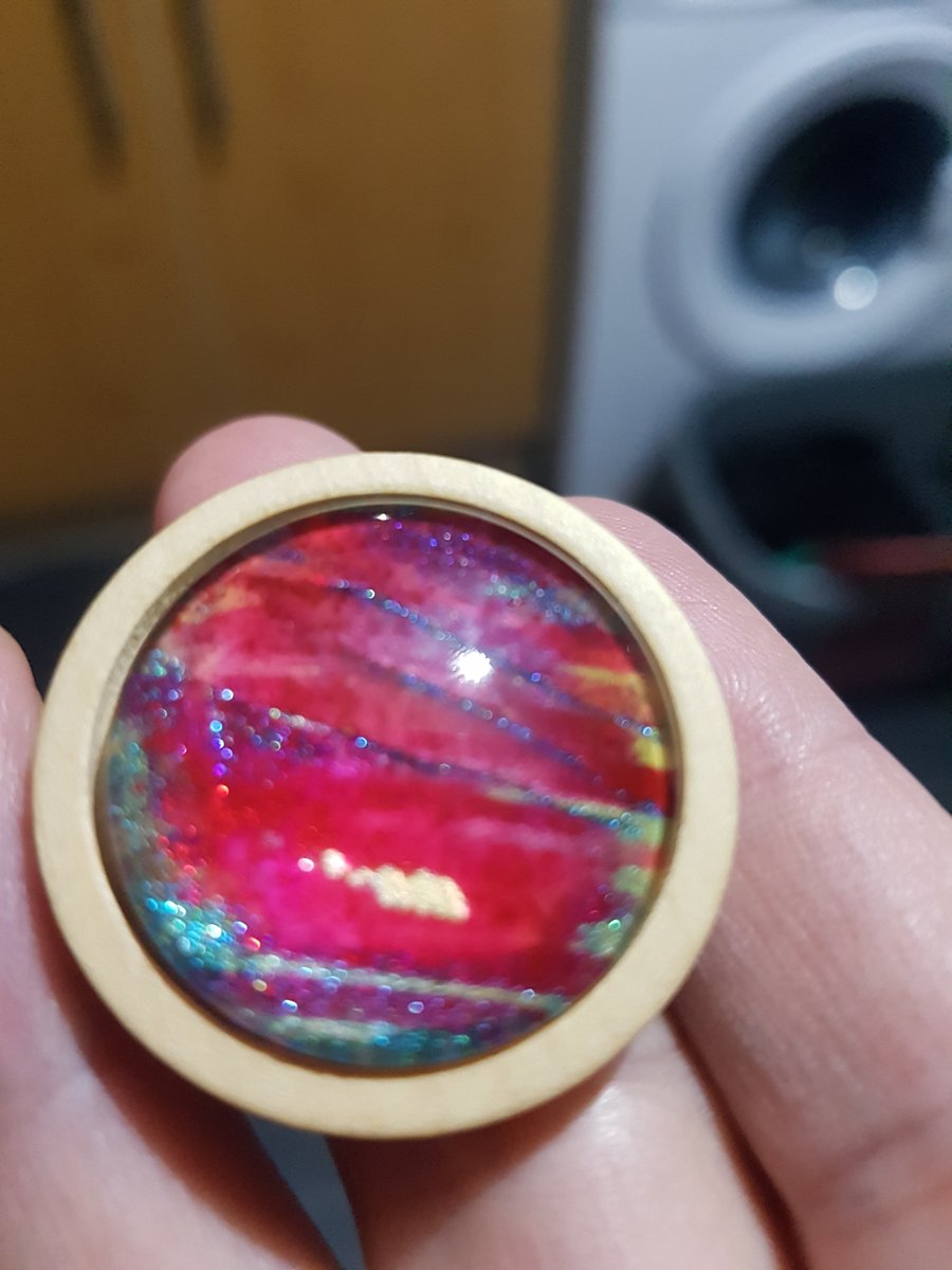 Unique Abstract brooch 