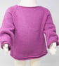 Boho Pink Organic Cotton Baby Jumper 6 - 12 months - Image 5
