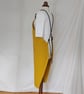 Kite Shape Crossback Apron, Mustard Canvas, Adjustable. Unisex No22 - Image 5