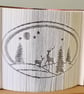 Winter Scene 180 CUT & FOLD Book Folding pattern - EMAILED PDF PATTERN - Image 3