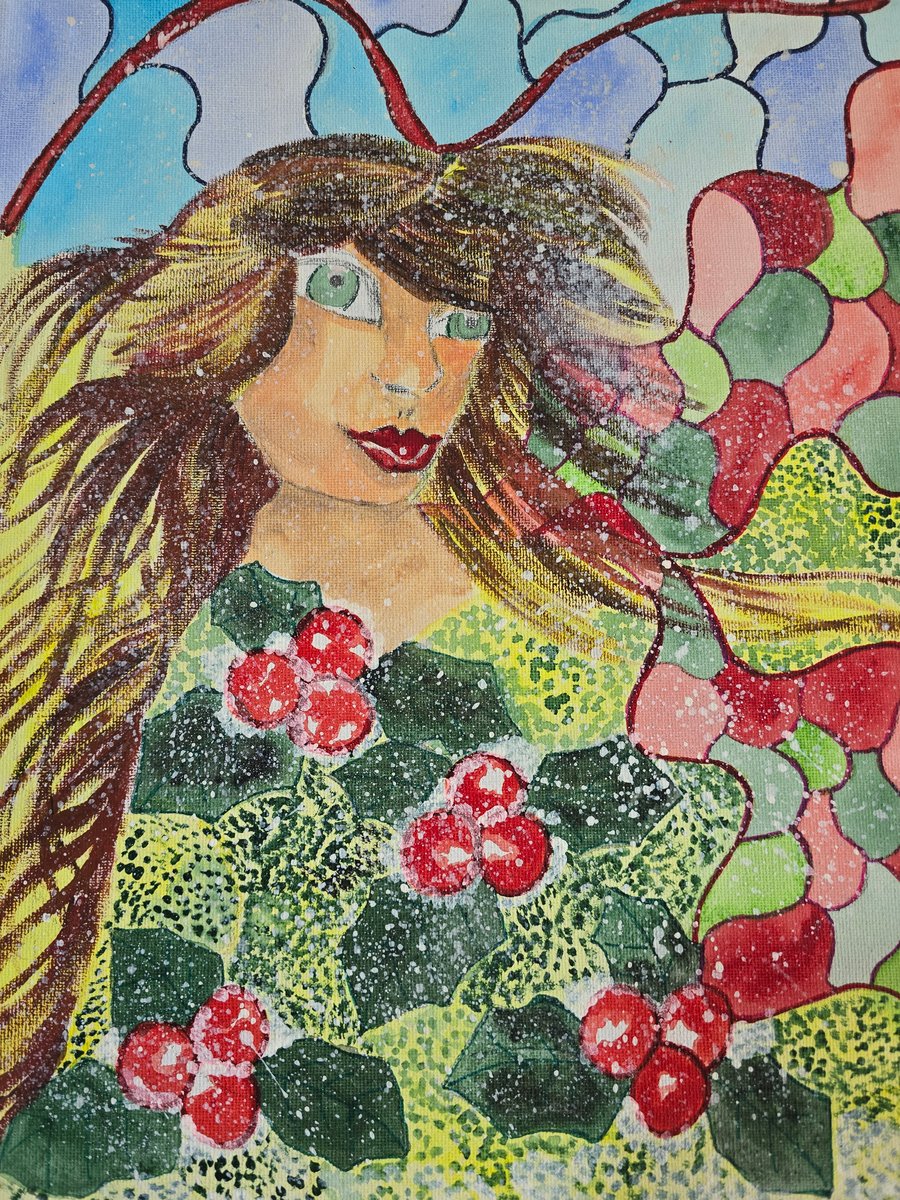 Fairy Acrylic Painting