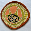 Colourful Ceramic Wall Plaque