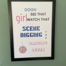 Dancing Queen A4 Print