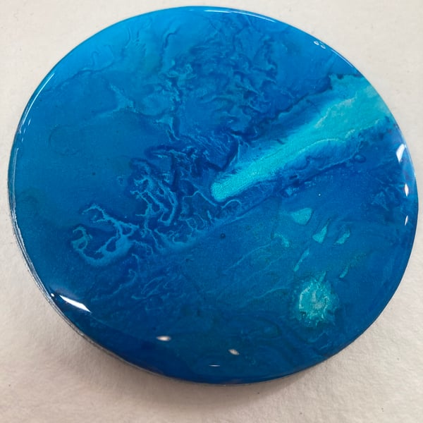 Blue Coasters Handmade