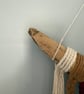 Handmade Boho Macramé & Wood Wall Hanging - Colourful Textile Wall Art - Image 6