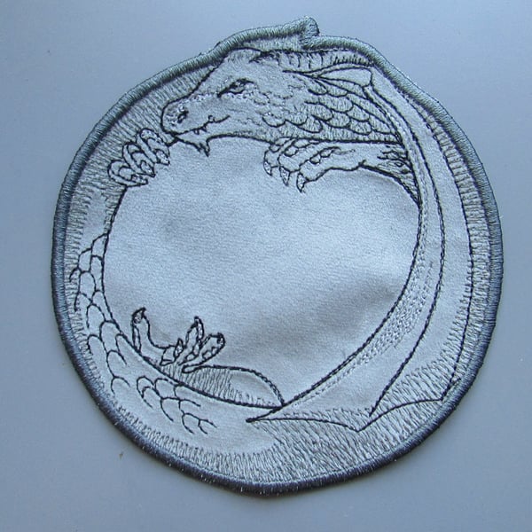 Dragon Embroidered Coaster