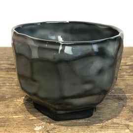 Porcelain Cups - Black Grey