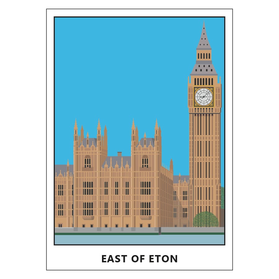 East Of Eton Postcard