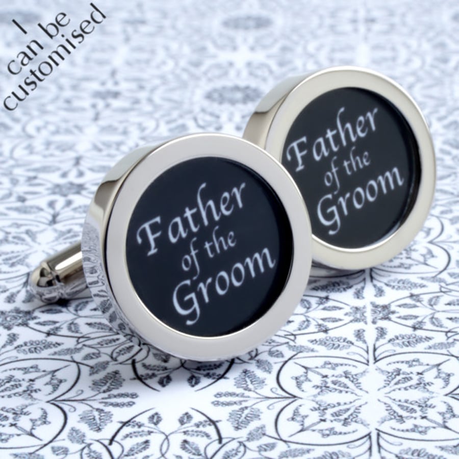 Father of the Groom Cufflinks