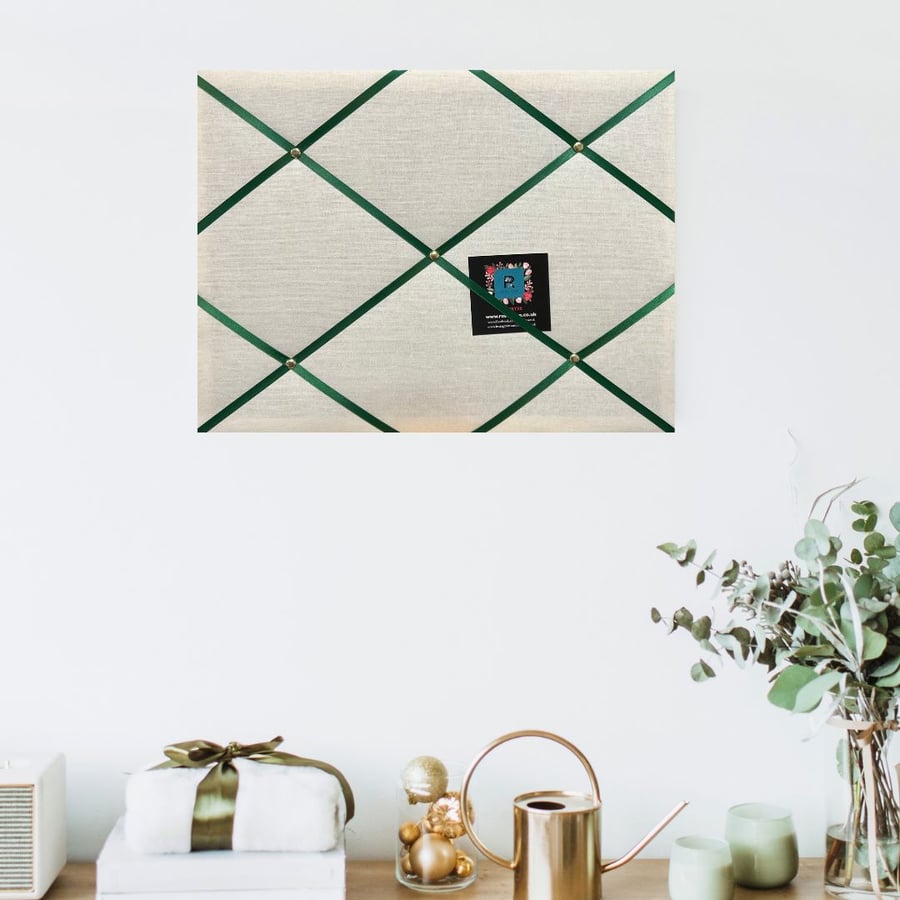 Handmade Bespoke Memo Notice Bulletin Board Wit... Folksy