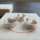 Ear cuff - recycled sterling silver - textured silver - contemporary jewellery