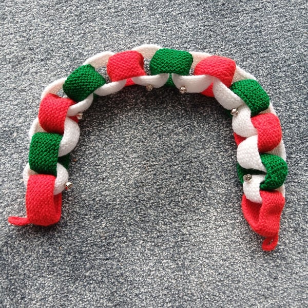 Christmas Knitted "paper" Chain