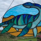 Stained Glass Plesiosaur.