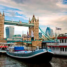 Tower Bridge River Thames London Cityscape Photograph Print