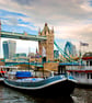 Tower Bridge River Thames London Cityscape Photograph Print