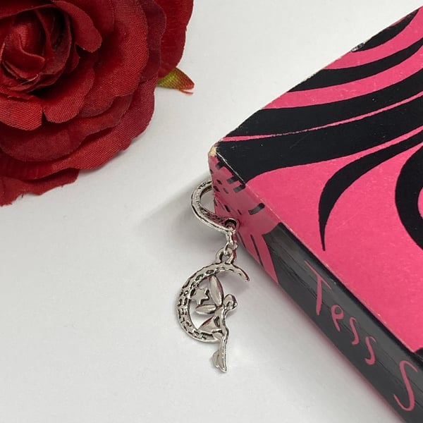 Fairy Moon Bookmark Gift - Book Lover Gift - Fairy Gift