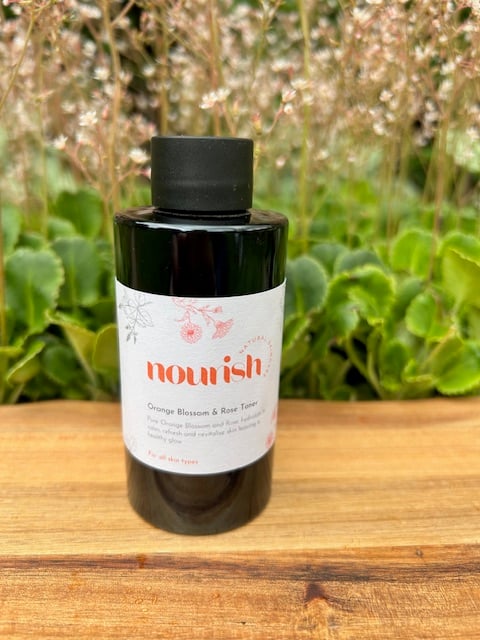 Natural Orange Blossom & Rose Face Toner