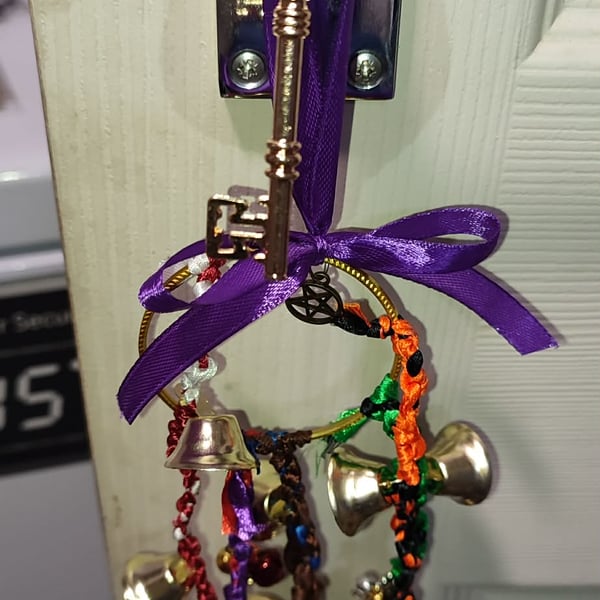 pagan witch chaos box filled with  goodies all handmade recycled and up cycled 