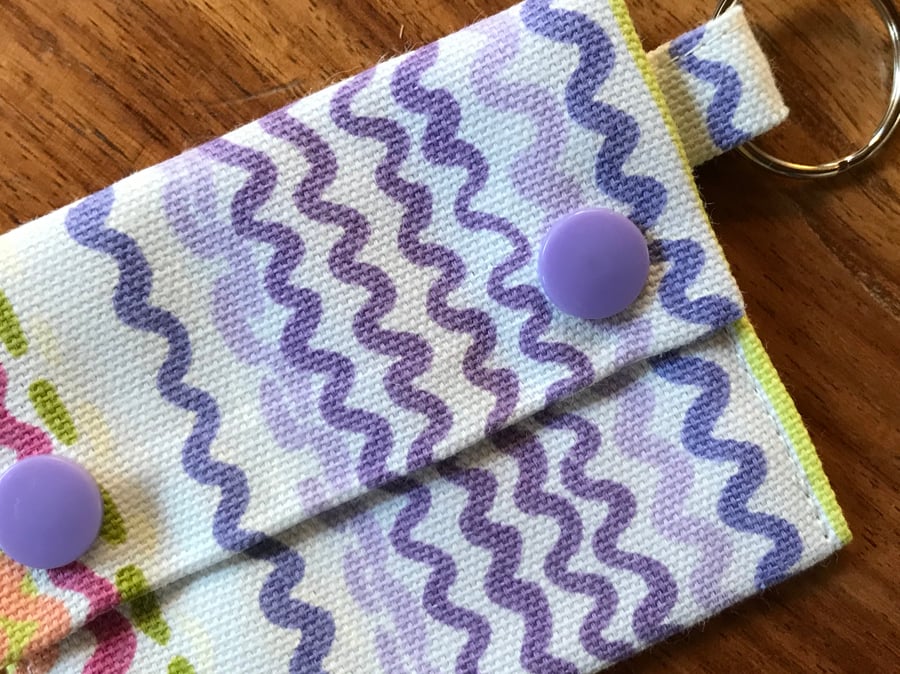 Diddy key ring coin purse