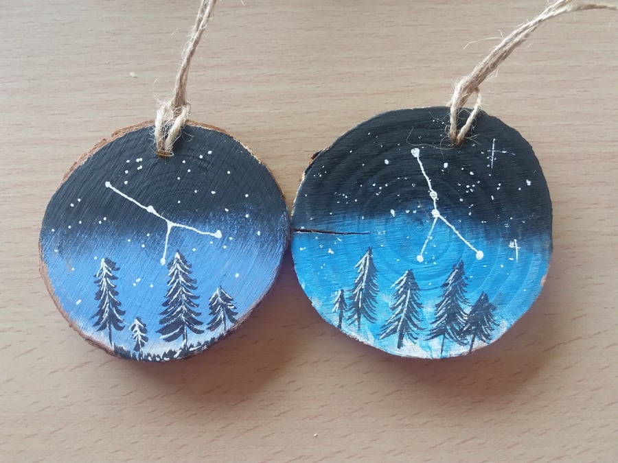 Cancer Constellation Christmas Tree Decoration