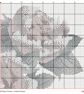 237 - Peony Cross Stitch Pattern: Chinese Ink Painting Style (PDF Counted Chart) - Image 5