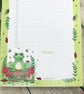 Notepad - A5 Recycled Paper To Do List Notepad - Frog On A Log - Image 4