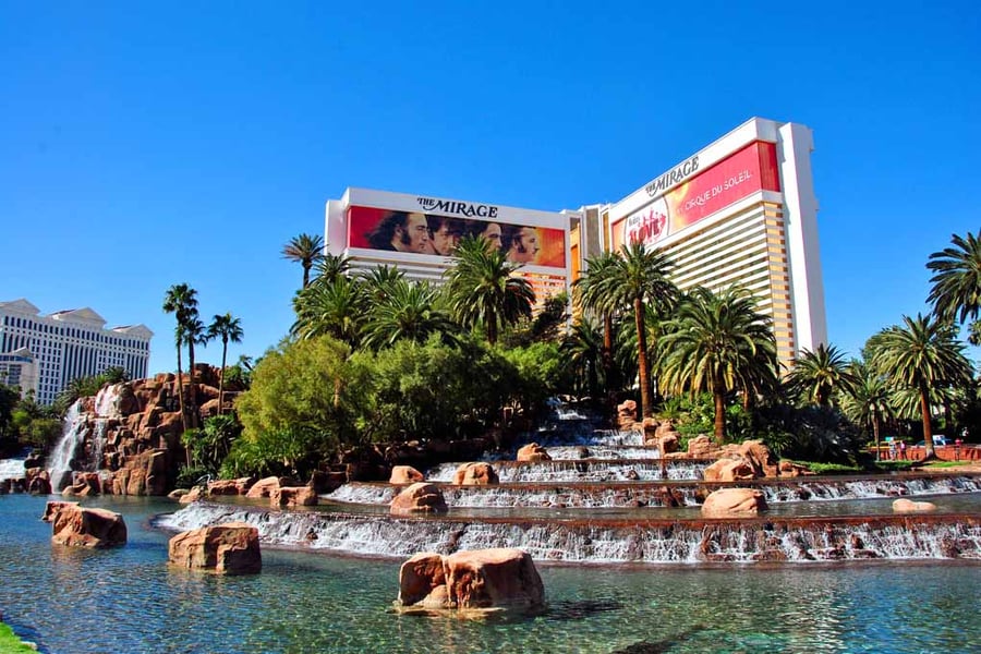 The Mirage Hotel Las Vegas United States of America Photograph Print