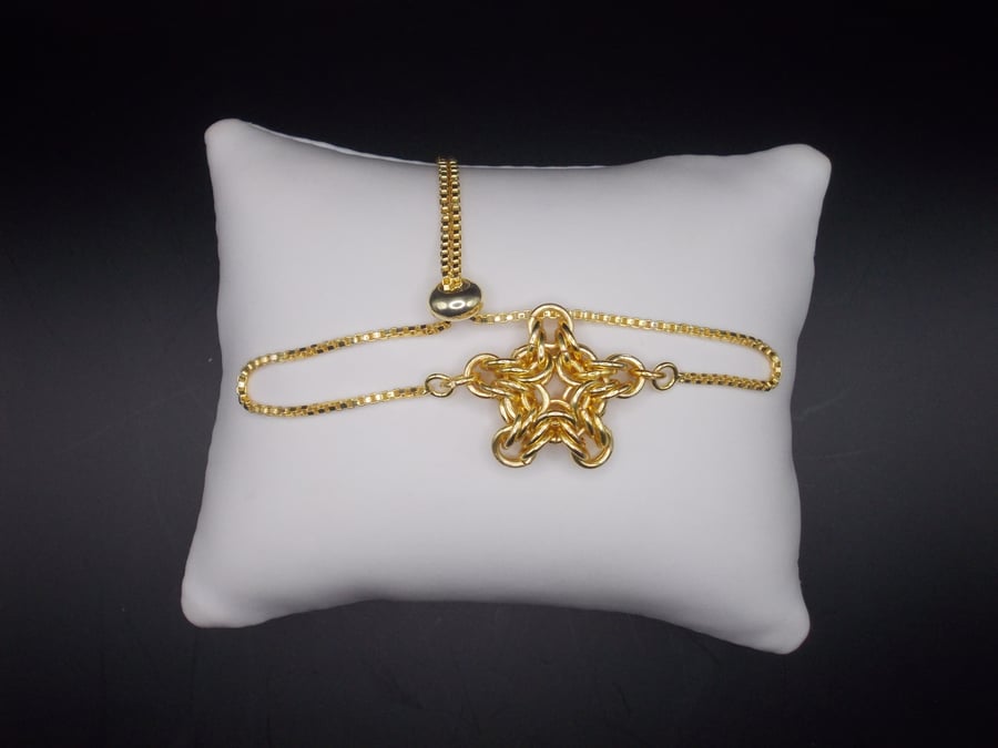 Byzantine Star slider bracelet