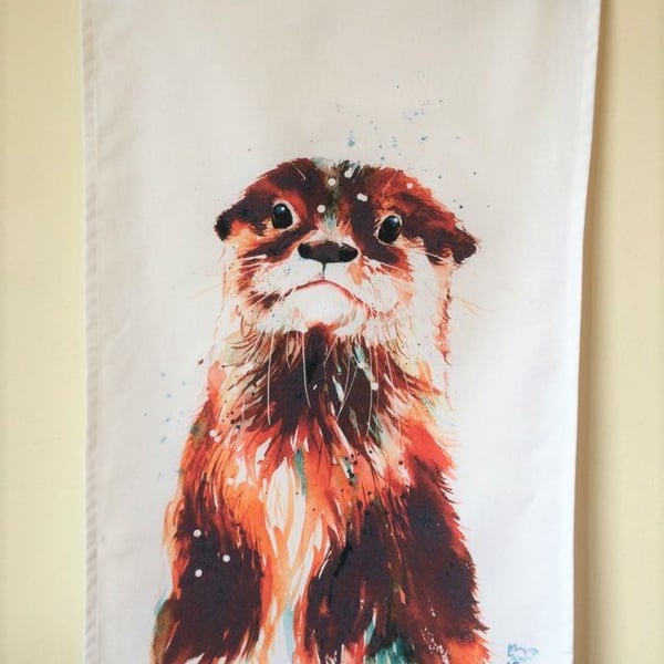 Otter Tea Towel