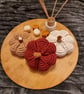 Macrame Boho Autumn collection of pumpkins - Image 5