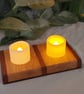 Hardwood Tealight Holder - Image 1