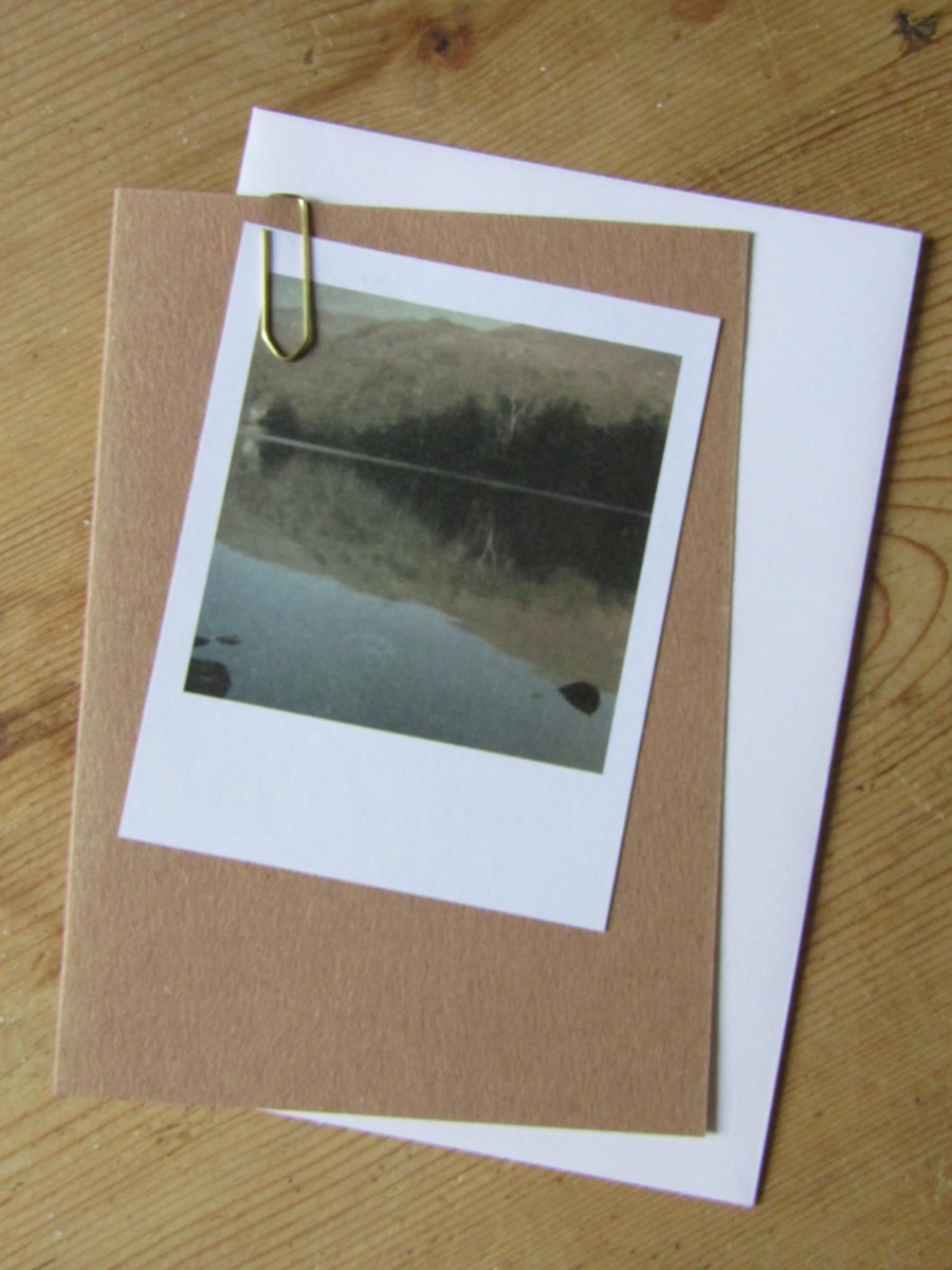 “Polaroid” style photo card: Landscapes