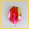 Large Pink Cabochon, hand made, Unique, Resin Jewelry - L266