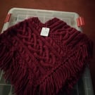 Hand Knitted Poncho