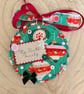 Personalised Bauble Print Hoop - Christmas Family Hoop  - Image 3