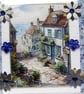 Cornish Village Scene - Hand Crafted 3D Decoupage Card - Blank 3142
