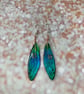 Earrings, fairy wings , faeries wings ear decor