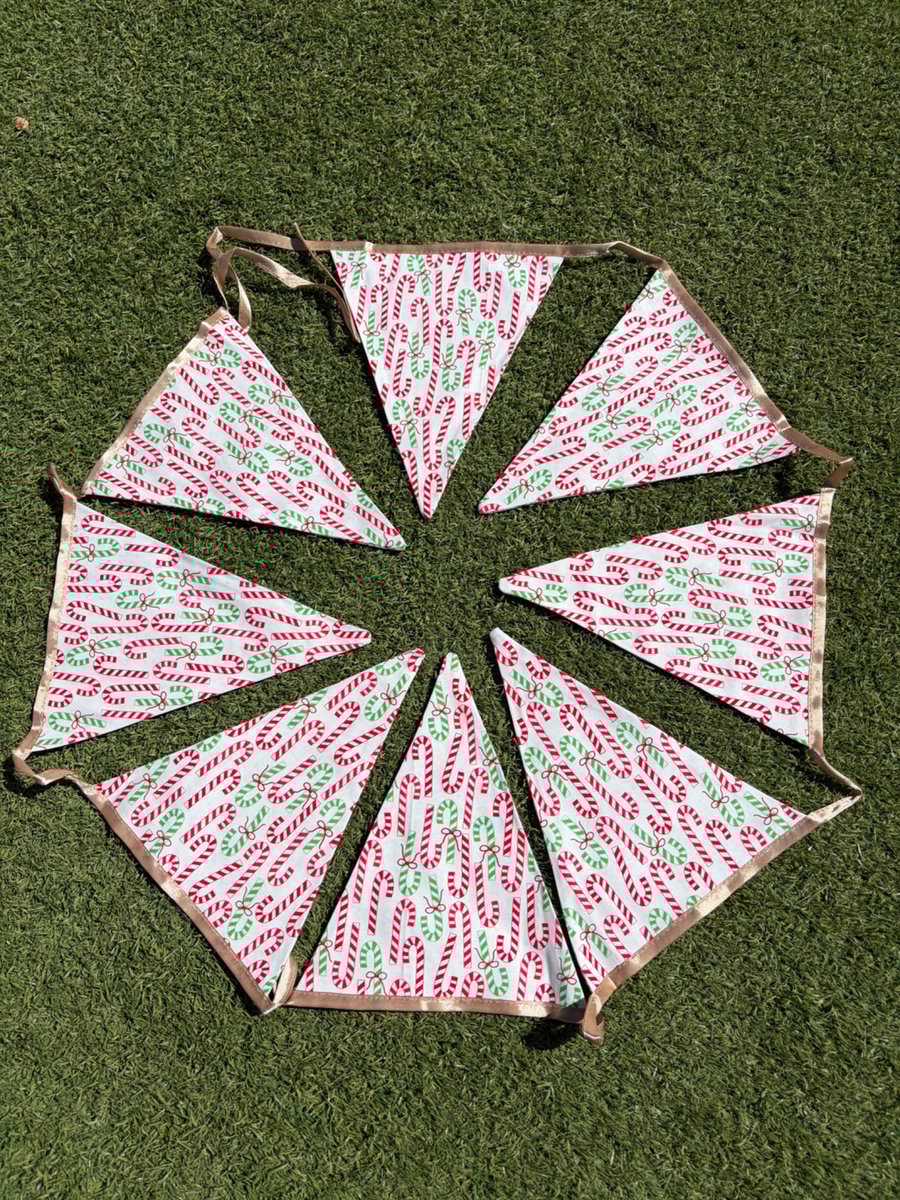 Handmade Christmas Bunting 