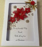 Personalised Christmas Card Gift Boxed Wife Daughter Mum Dad Any Message  - Image 5