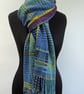 Sold - Unique handwoven scarf - Image 9