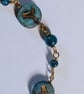 Apatite and Glass Beaded Bird Bracelet - Image 7