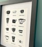 'What's your coffee order?' A5 Digital  Print - Image 3