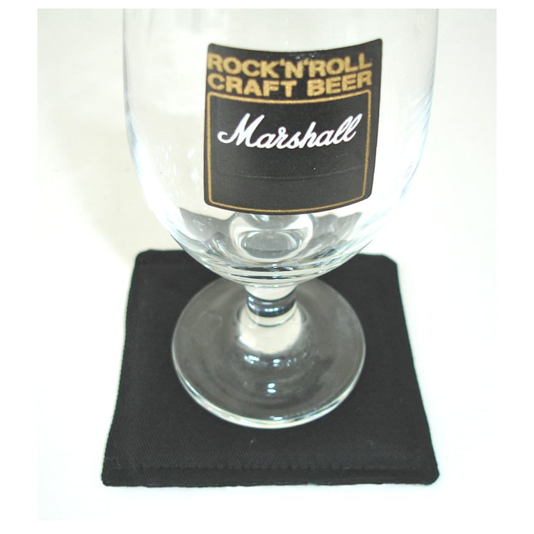 Black Coasters Set of 4